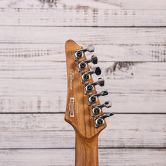 AZ Premium 7str Electric Guitar - Charcoal Black Burst