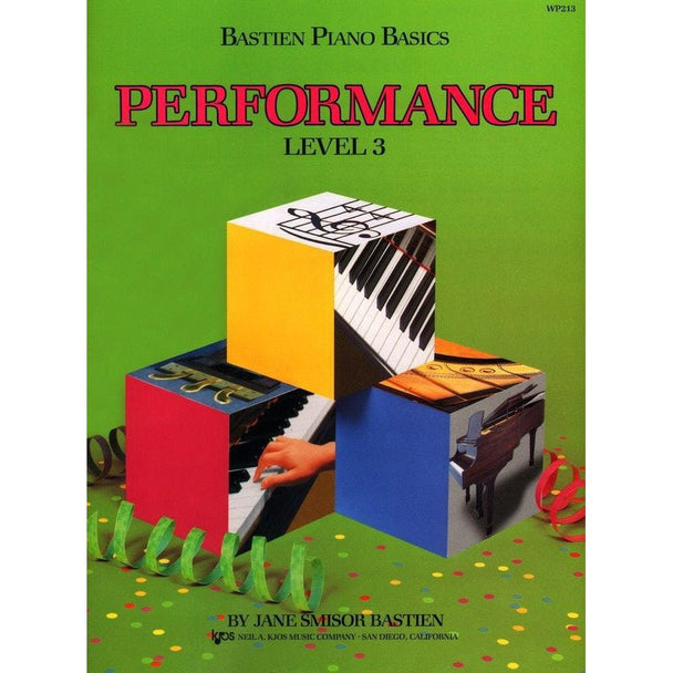 Bastien Piano Basics - Performance - Level 3