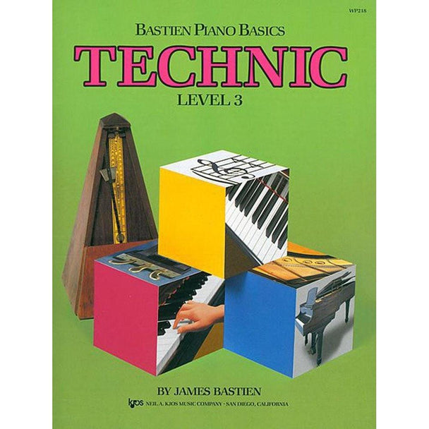Bastien Piano Basics - Technique - Level 3