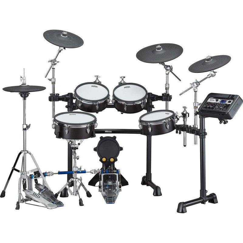 Black Forest Electronic Drum Kit with DTX-PRO, DTP8-M (Mesh Pad Set), DTC8 (Cymbal Pad and Hardware), RS-8
