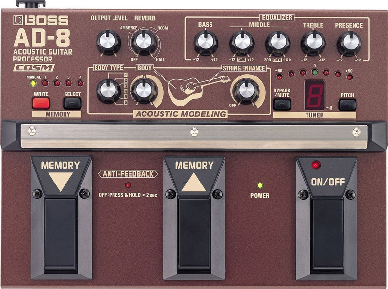 Boss AD-8 Acoustic Guitar Effects Processor