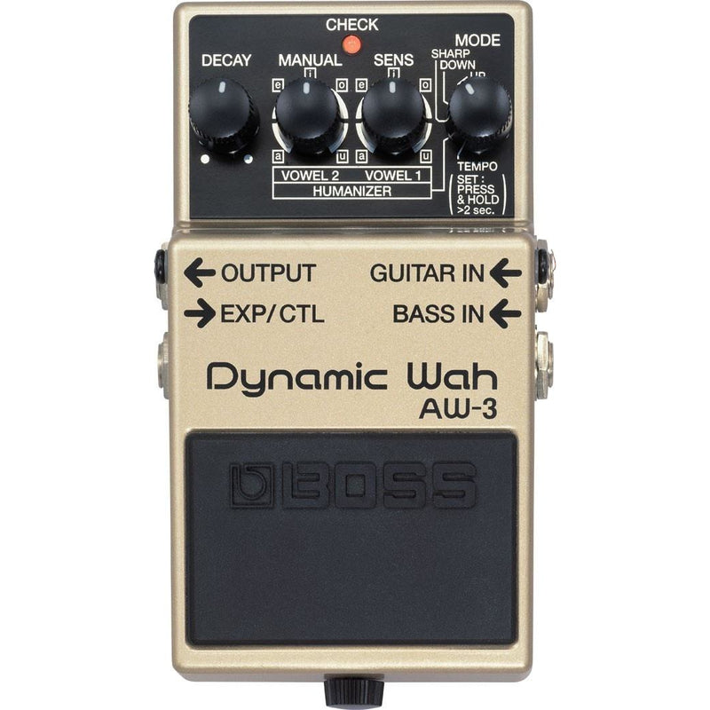 Boss AW-3 Dynamic Wah Guitar Effects Pedal
