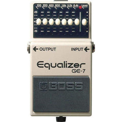 Boss GE-7 Graphic Equalizer Guitar Effect Pedal