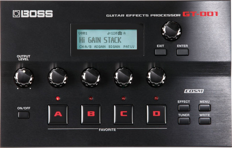 Boss GT-001 Desktop Guitar Multi-Effects Processor