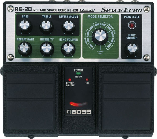 Boss RE-20 Roland Space Echo Effects Pedal