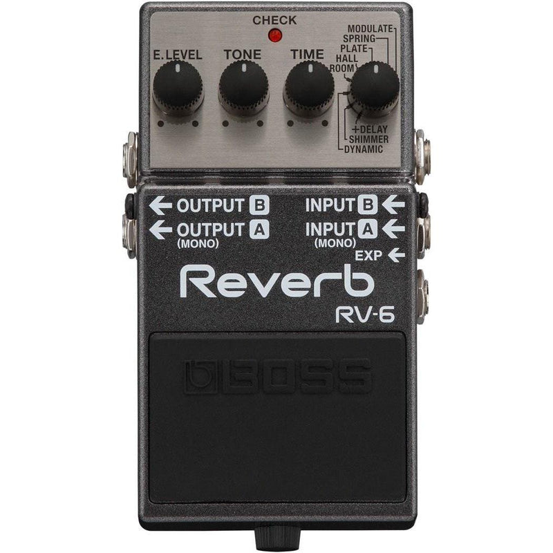 Boss RV-6 Digital Reverb Guitar Effects Pedal