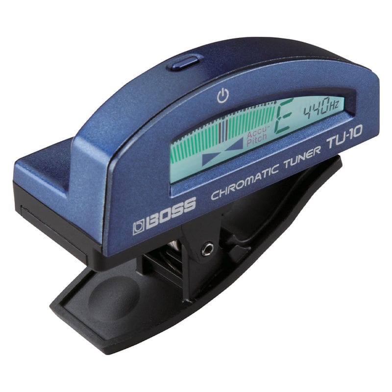 BOSS TU-10 | Clip On Tuner | Blue