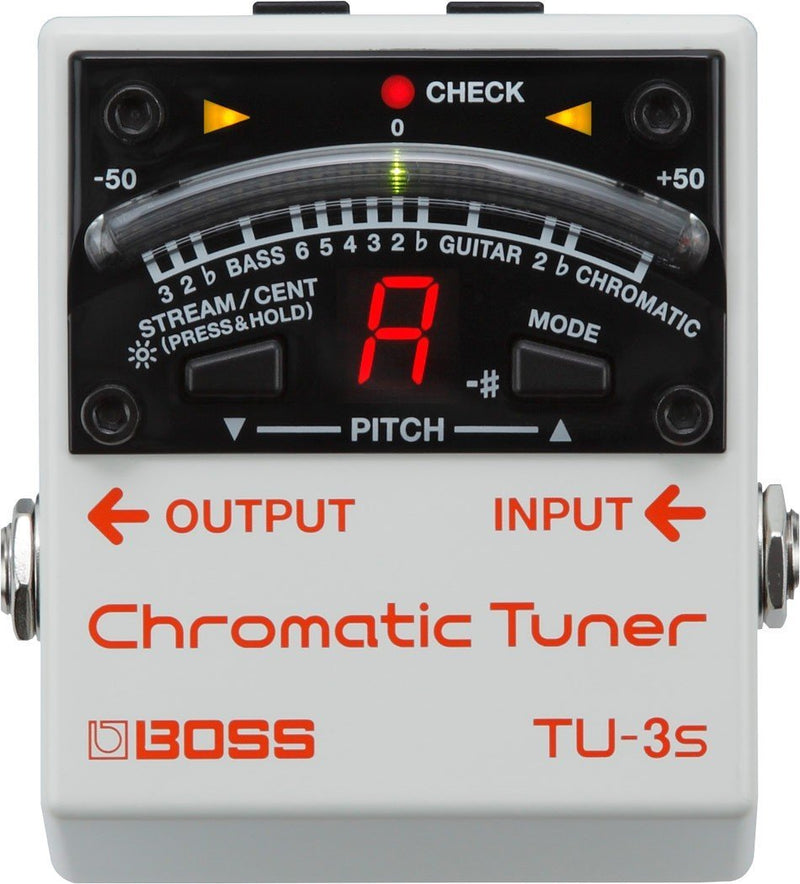 Boss TU-3S Chromatic Stompbox Tuner