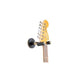 Brass Forged Guitar Hanger w/ Black Leather