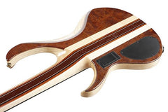 BTB-Premium-5str-Electric-Bass-w/Bag---Natural-Shadow-Low-Gloss