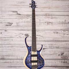 BTB Standard 5str Electric Bass - Cerulean Blue Burst Low Gloss