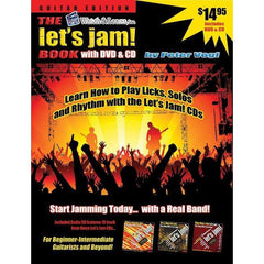 Cassette & Vide Let's Jam Guitar Book with DVD and CD Instruction