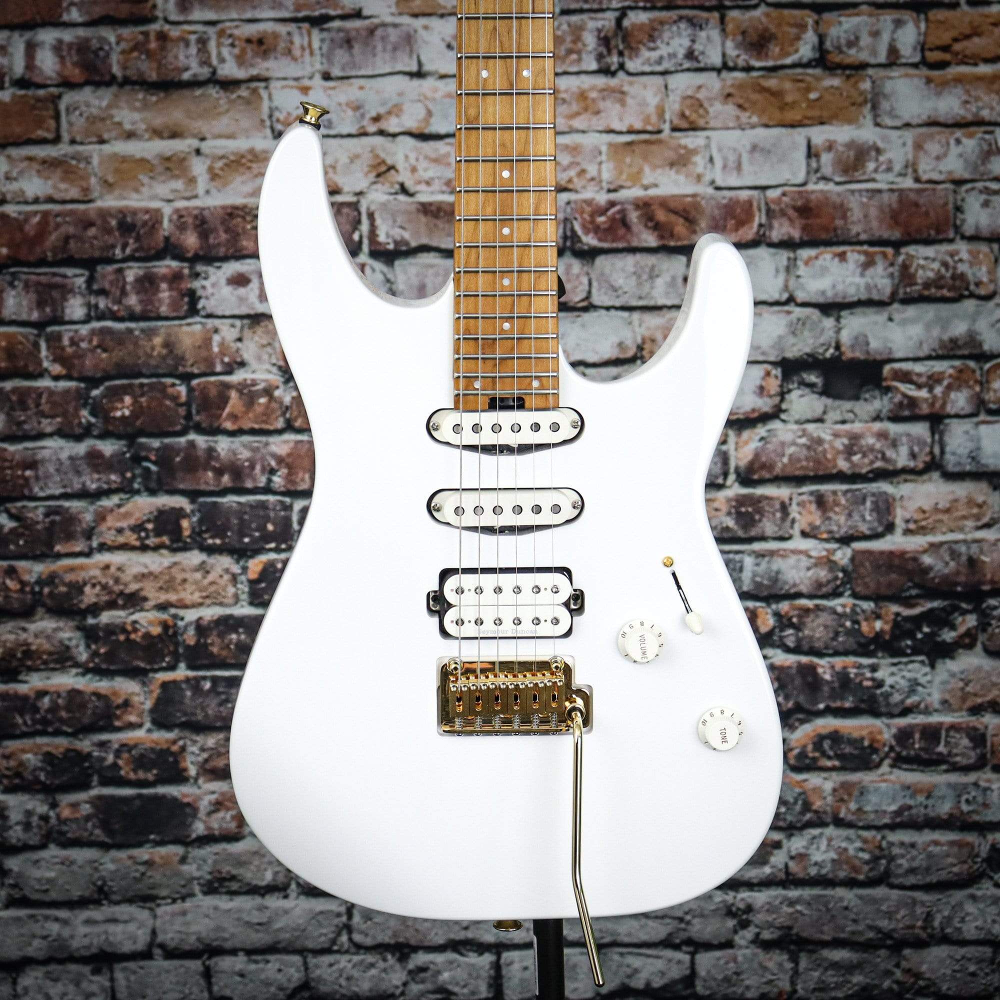 Charvel Pro-Mod DK24 HSS 2PT CM Guitar | Snow White