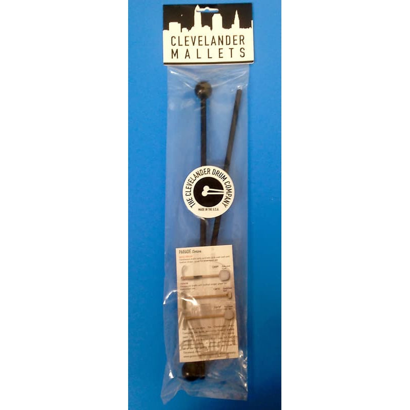 Cleveland Hard Plastic Xylophone Mallets | Black
