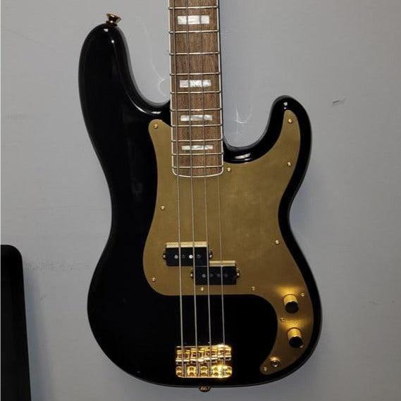 *COSMETIC DAMAGE* Squier 40th Anniversary Precision Bass, Gold Edition