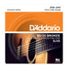 D'Addario 80/20 Bronze Acoustic Guitar Strings Extra Light | EJ10
