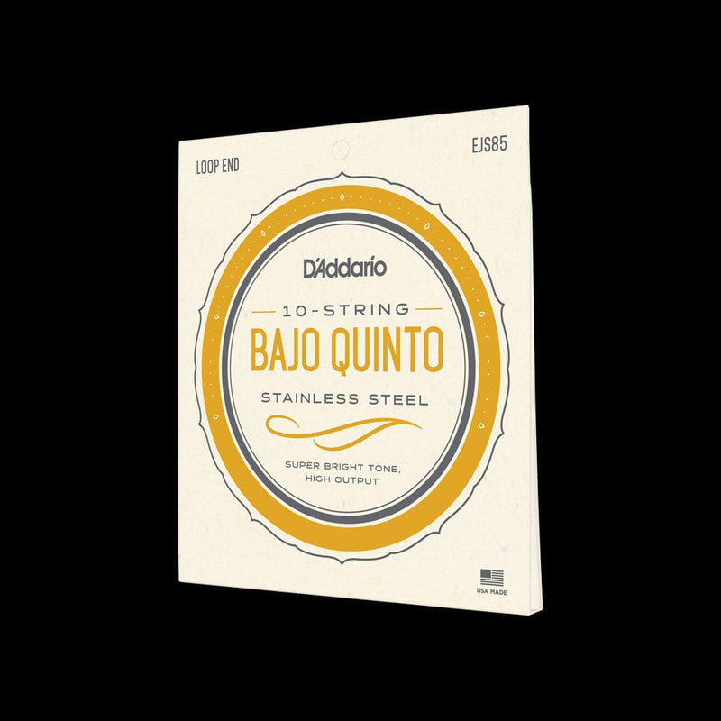 D'Addario Bajo Quinto Stainless Steel Strings | EJS85