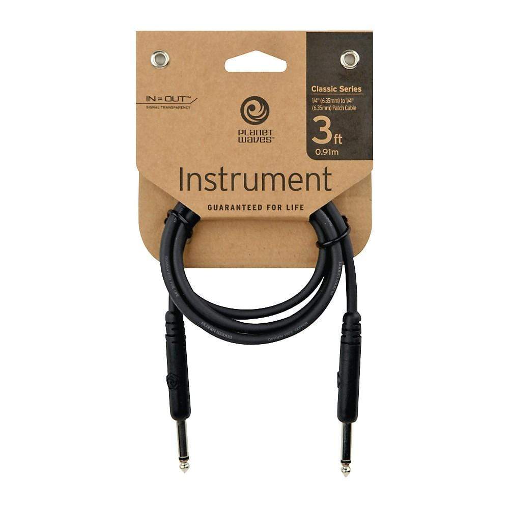 D'Addario Classic Series Patch Cable | 3 Feet