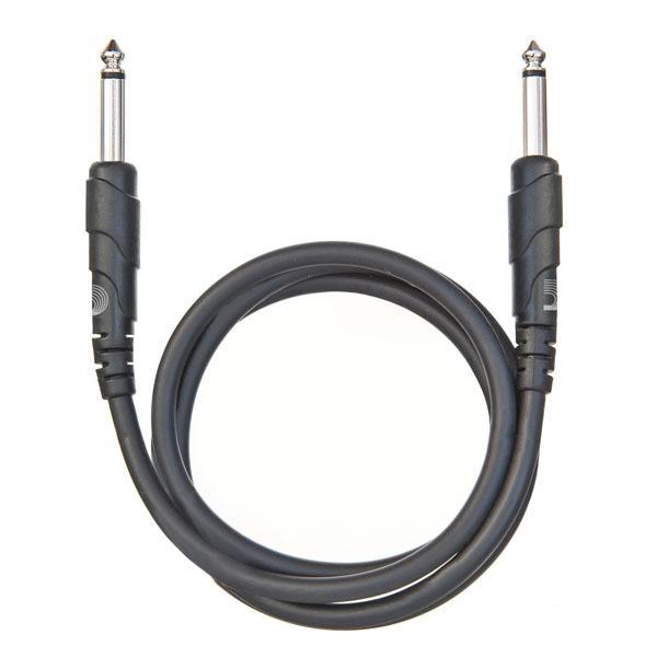 D'Addario Classic Series Patch Cable, Right-Angle, 1 Foot
