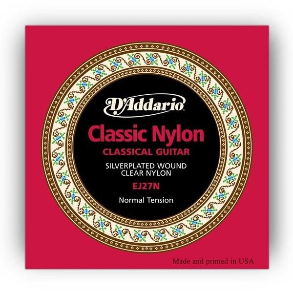 D'Addario EJ27N Nylon/Classical Guitar Strings | Normal Tension
