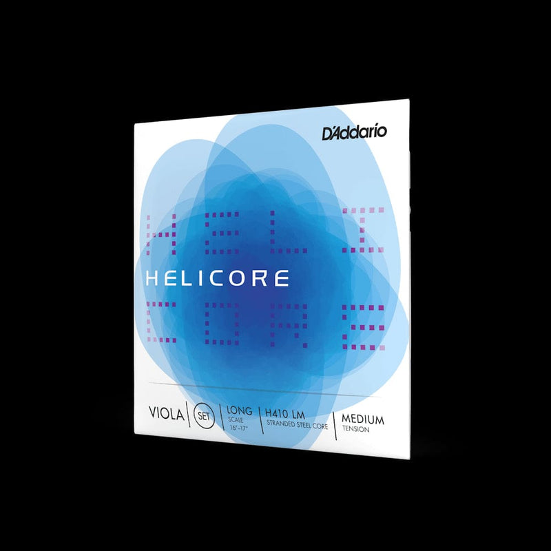 D'Addario Helicore Viola String Set, Long Scale, Medium Tension | H410LM