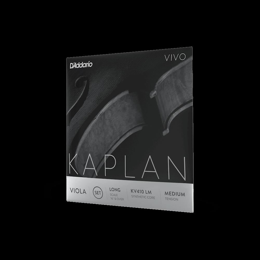D'Addario Kaplan Vivo Viola String Set | Medium Scale Medium Tension