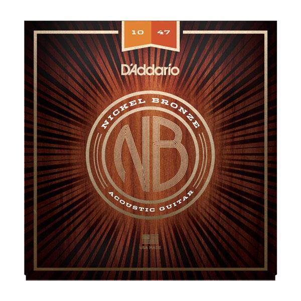 D'Addario Nickel Bronze Acoustic Guitar Strings Extra Light
