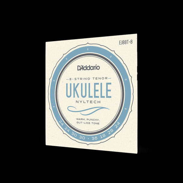 D'Addario Nyltech Ukulele Strings, 8-String Tenor | EJ88T-8