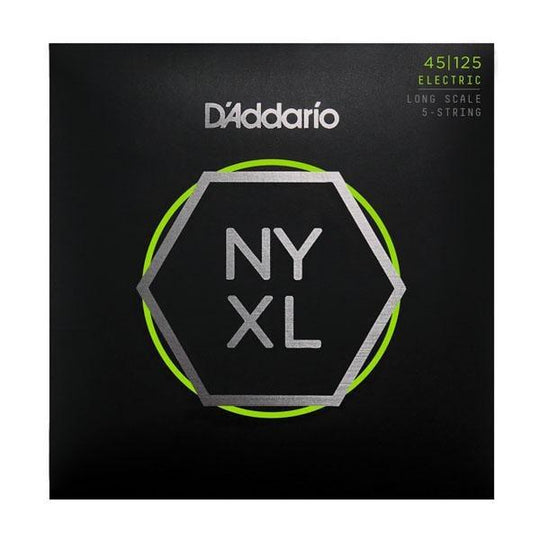 D'Addario NYXL Long Scale Bass Strings | 45 - 125