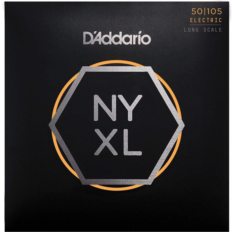 D'Addario NYXL Long Scale Bass Strings | Medium