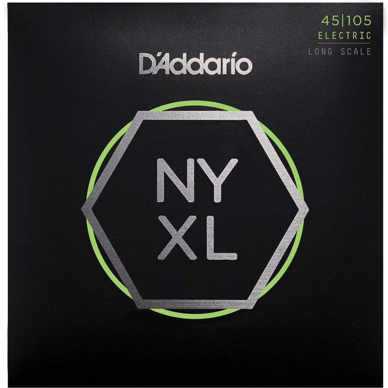 D'Addario NYXL Long Scale Bass Strings | Medium Bottom