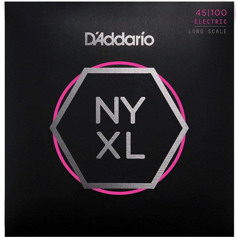 D'Addario NYXL Long Scale Bass Strings | Regular Light