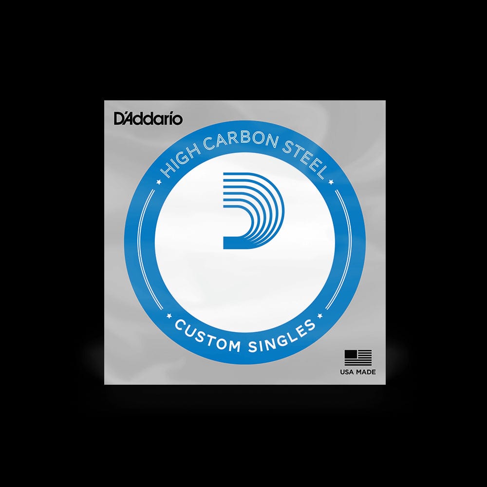 D'Addario Plain Steel Guitar Single String, .016 | PL016