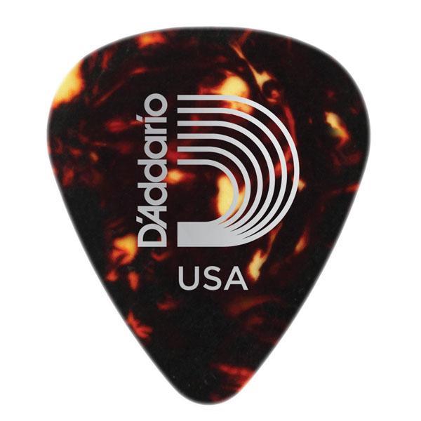 D'Addario Planet Waves Classic Celluloid Shell Guitar Pick | 10 Pack