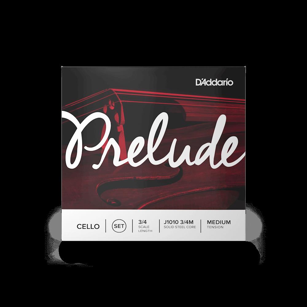 D'Addario Prelude Cello Single A String, 3/4 Scale, Medium Tension | J101134M