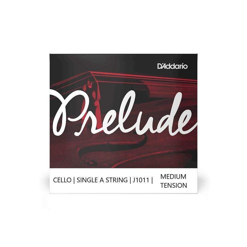 D'Addario Prelude Single Cello A String | Medium Tension | 4/4 Scale