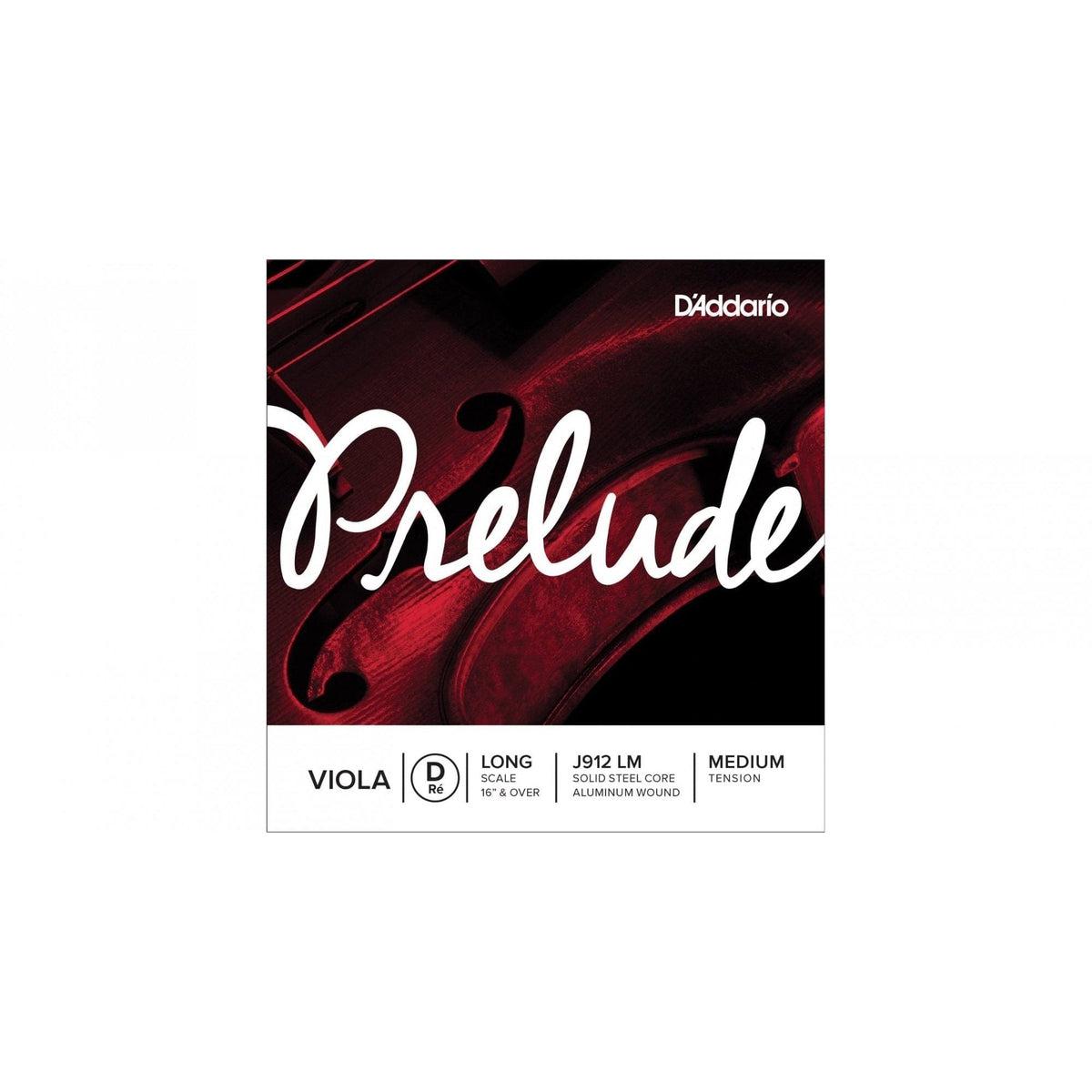 D'Addario Prelude Viola Single D String, Long Scale, Medium Tension