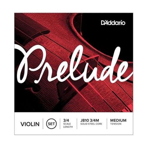 D'Addario Prelude Violin Single G String, 3/4 Scale, Medium Tension |  J81434M