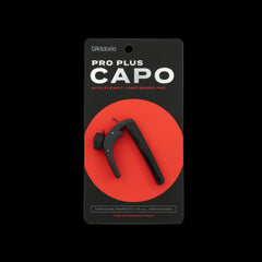 D'Addario Pro Plus Capo | Black w/Flexfit Technology