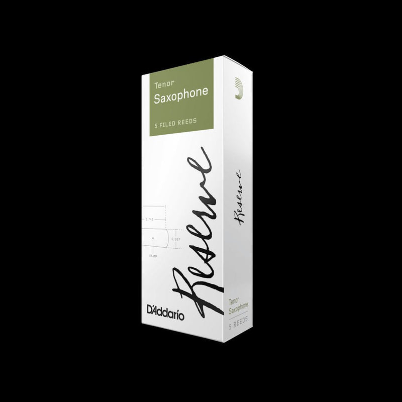 D'Addario Reserve Tenor Saxophone Reeds, Strength 3.5, 5-pack | DKR0535