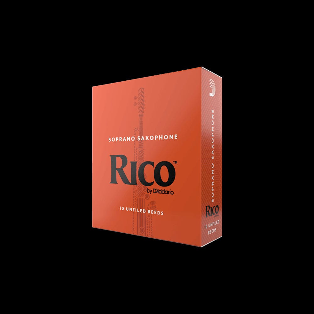 D'Addario Rico Soprano Sax Reeds, Strength 2, 3-pack |  RIA0320