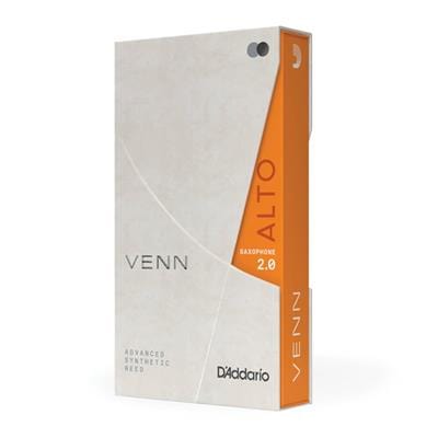 D'Addario VENN Alto Saxophone Reed, G2, Strength 2.0