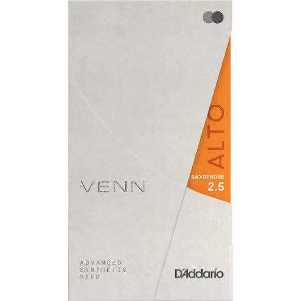 D'Addario VENN Alto Saxophone Reed, G2, Strength 2.5