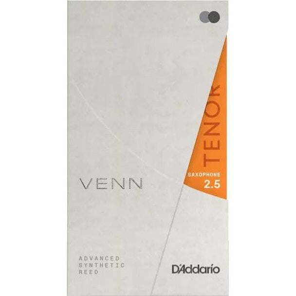 D'Addario VENN Tenor Saxophone Reed, G2, Strength 2.5