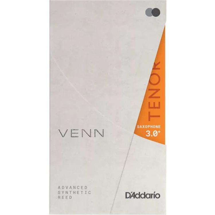 D'Addario VENN Tenor Saxophone Reed, G2, Strength 3.0+