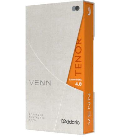 D'Addario VENN Tenor Saxophone Reed, G2, Strength 4.0