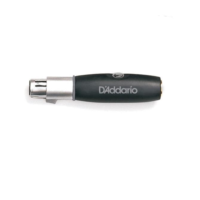 D'Addario XLR Female to 1/4 Inch Female Balanced Adaptor