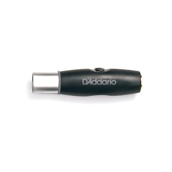 D'Addario XLR Male to 1/4 Inch Female Balanced Adaptor