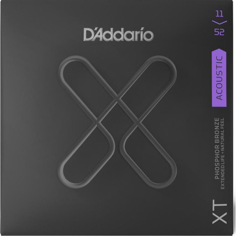 D'Addario XT Phosphor Bronze Acoustic Strings | 11-52