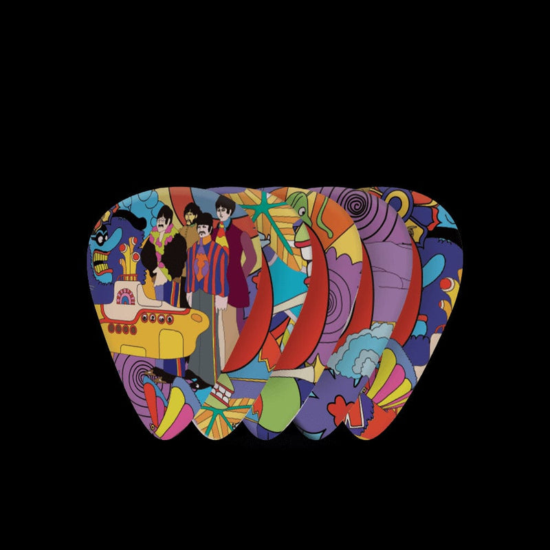 D'Addario Yellow Submarine 50th Anniversary Medium Gauge Guitar Picks | 1CWH4-10B7